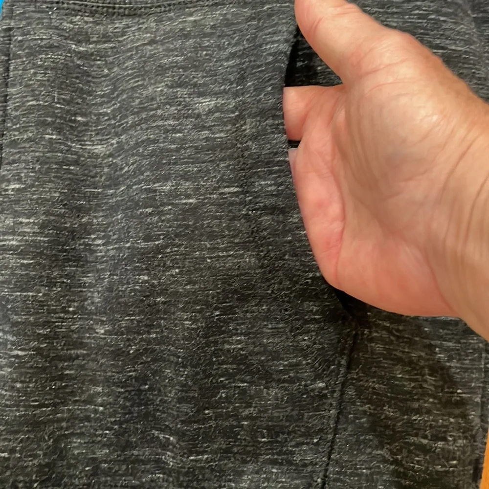 Carolina Panther NFL Jacket Full Zip Kangaroo Split Pockets Black Size Large - Picture 12 of 15